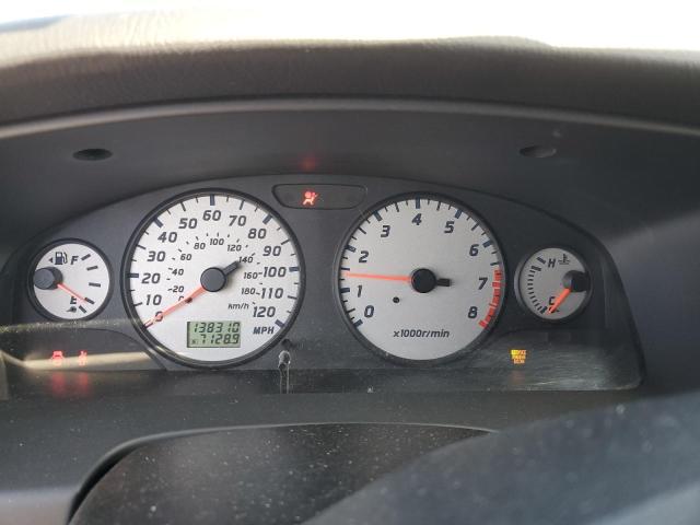 JN8DR09Y72W725776 - 2002 NISSAN PATHFINDER LE BLACK photo 9