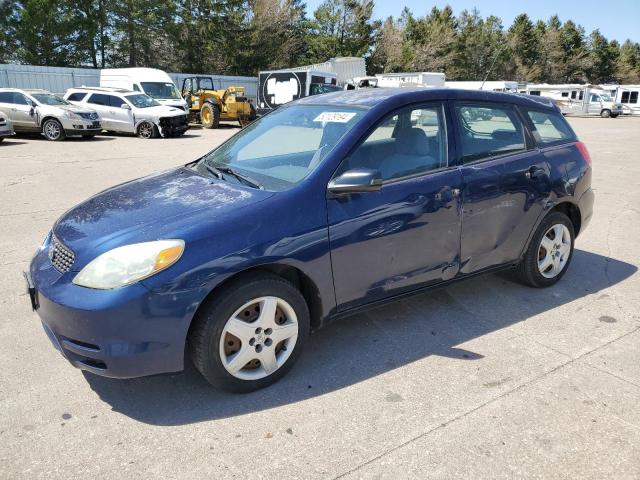 2T1KR32E03C052117 - 2003 TOYOTA COROLLA MA XR BLUE photo 1