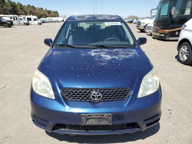 2T1KR32E03C052117 - 2003 TOYOTA COROLLA MA XR BLUE photo 5