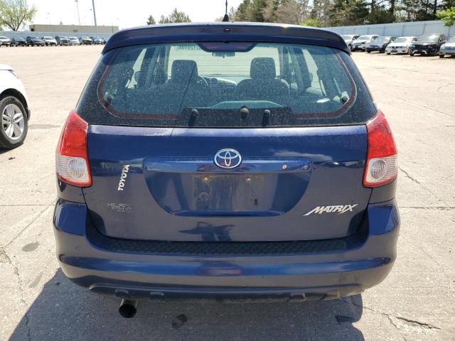 2T1KR32E03C052117 - 2003 TOYOTA COROLLA MA XR BLUE photo 6