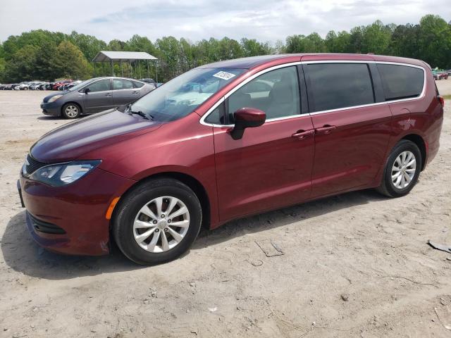 2C4RC1DG2HR529270 - 2017 CHRYSLER PACIFICA TOURING RED photo 1