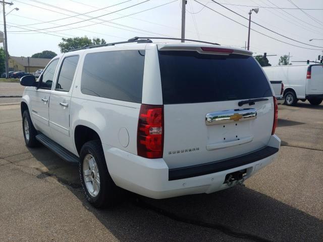 1GNSKJE79DR283330 - 2013 CHEVROLET SUBURBAN K1500 LT WHITE photo 3