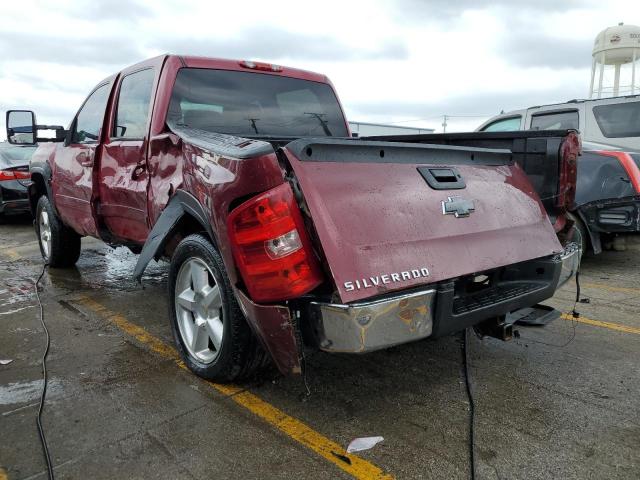 2GCEK13M271650466 - 2007 CHEVROLET SILVERADO K1500 CREW CAB RED photo 2