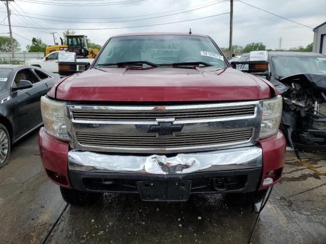 2GCEK13M271650466 - 2007 CHEVROLET SILVERADO K1500 CREW CAB RED photo 5