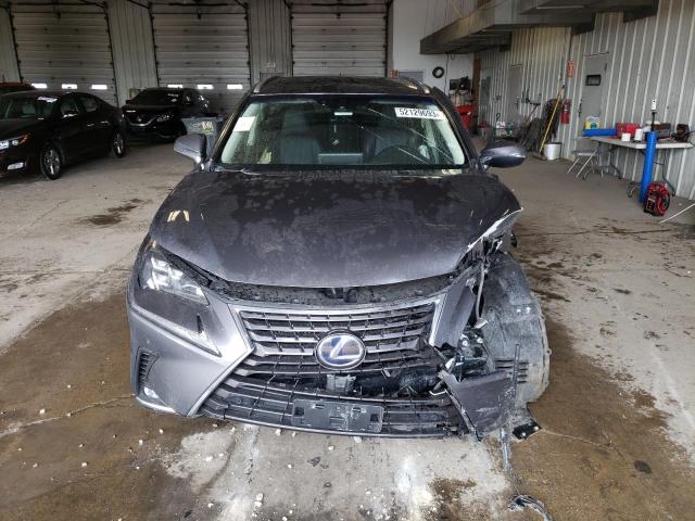 JTJBJRBZ3J2093962 - 2018 LEXUS NX 300H GRAY photo 5