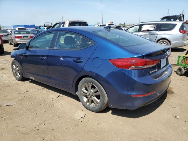 5NPD84LF5HH128878 - 2017 HYUNDAI ELANTRA SE BLUE photo 2