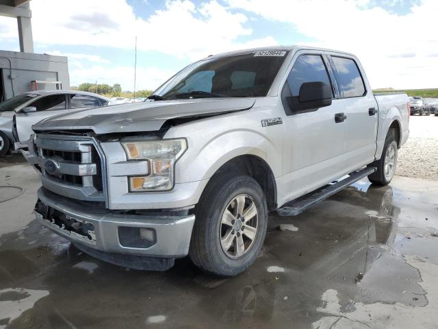 1FTEW1CF5GFA22254 - 2016 FORD F150 SUPERCREW SILVER photo 1