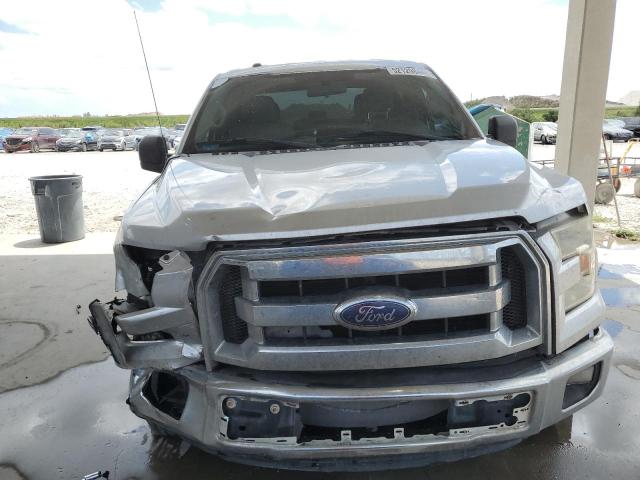 1FTEW1CF5GFA22254 - 2016 FORD F150 SUPERCREW SILVER photo 5