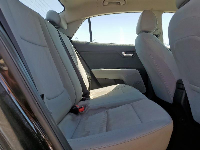 3KPA24AD6LE282471 - 2020 KIA RIO LX BLACK photo 10