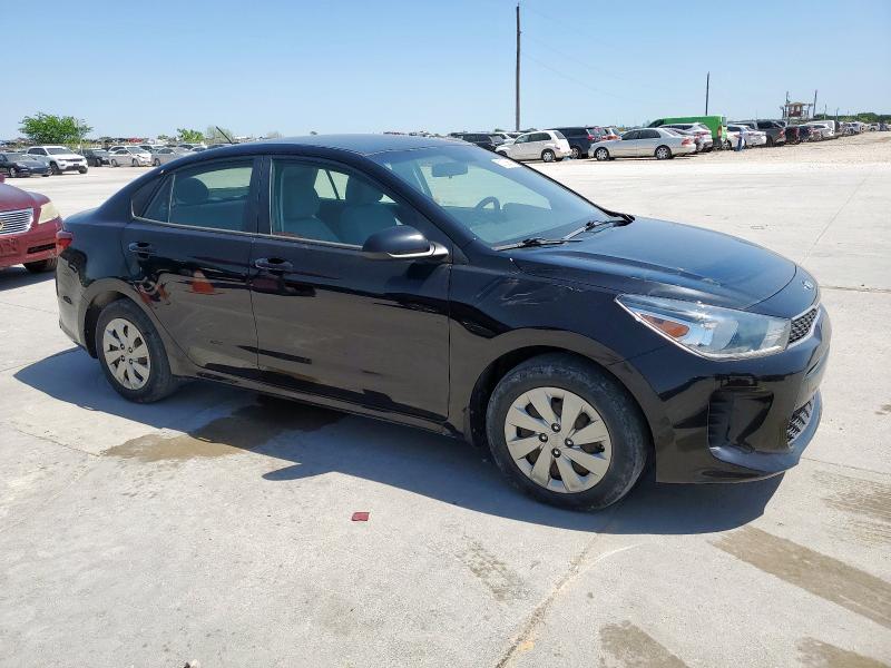 3KPA24AD6LE282471 - 2020 KIA RIO LX BLACK photo 4
