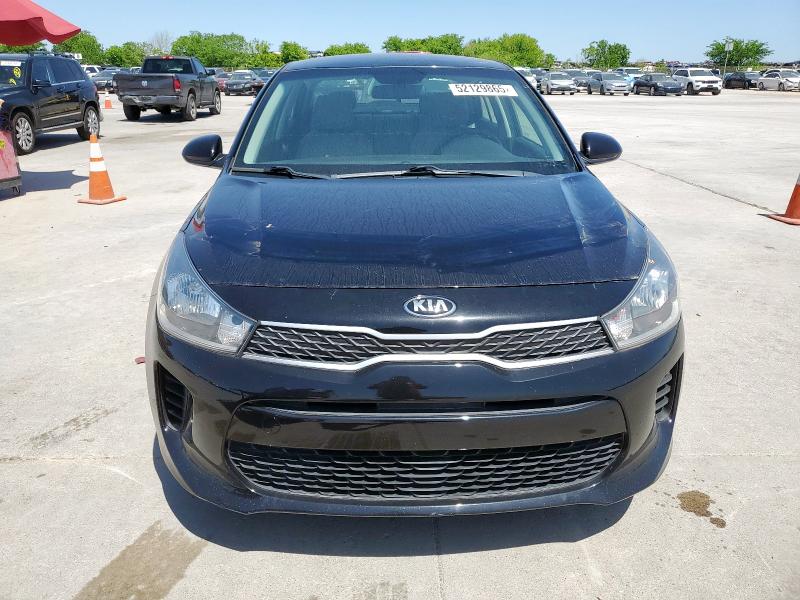 3KPA24AD6LE282471 - 2020 KIA RIO LX BLACK photo 5