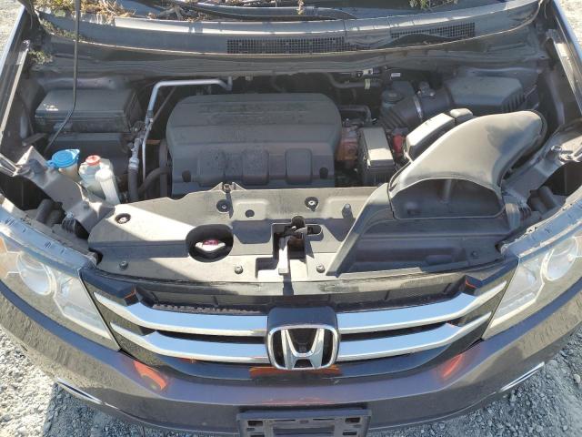 5FNRL5H97EB113113 - 2014 HONDA ODYSSEY TOURING GRAY photo 12