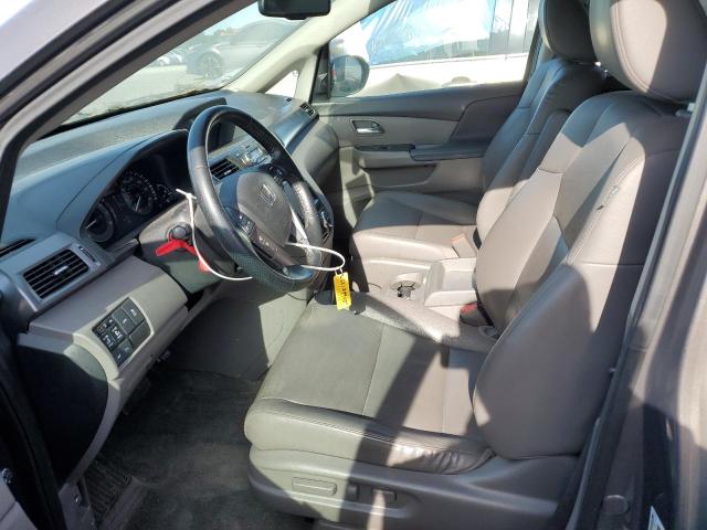 5FNRL5H97EB113113 - 2014 HONDA ODYSSEY TOURING GRAY photo 7