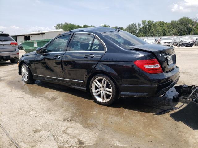 WDDGF4HB4EA965770 - 2014 MERCEDES-BENZ C 250 BLACK photo 2