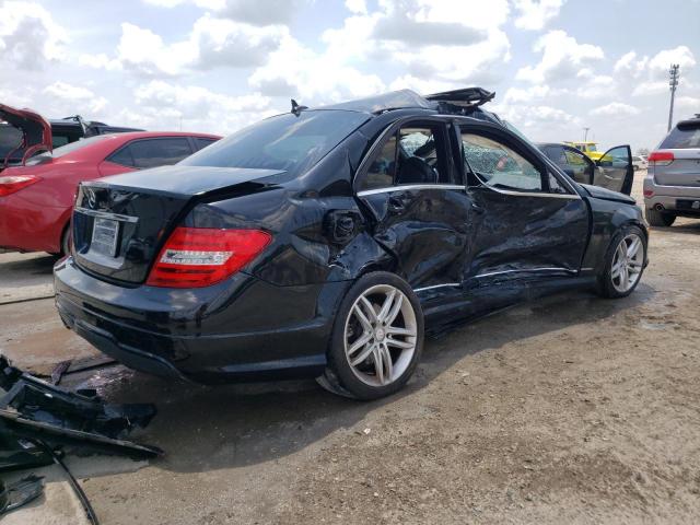 WDDGF4HB4EA965770 - 2014 MERCEDES-BENZ C 250 BLACK photo 3