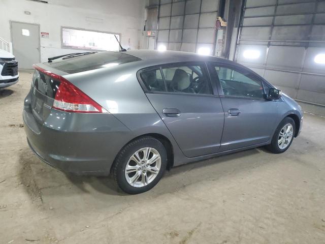 JHMZE2H73AS022732 - 2010 HONDA INSIGHT EX GRAY photo 3