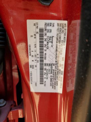1FAHP3F21CL432940 - 2012 FORD FOCUS SE RED photo 12