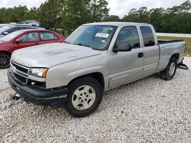 2GCEC19V261274556 - 2006 CHEVROLET SILVERADO C1500 BEIGE photo 1