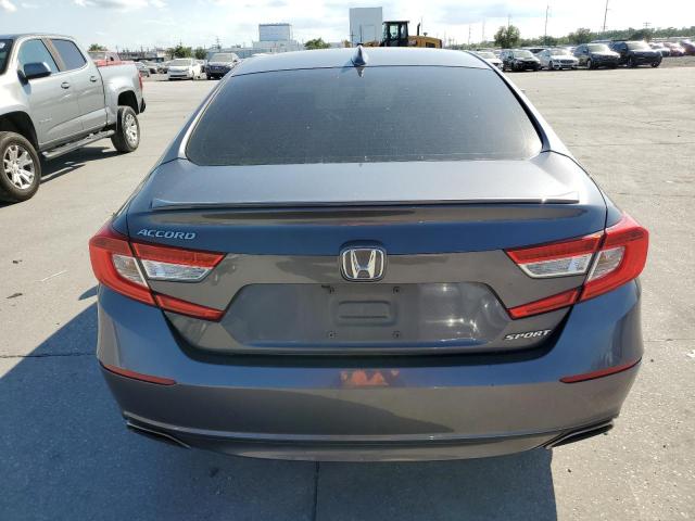 1HGCV1F39LA143261 - 2020 HONDA ACCORD SPORT GRAY photo 6