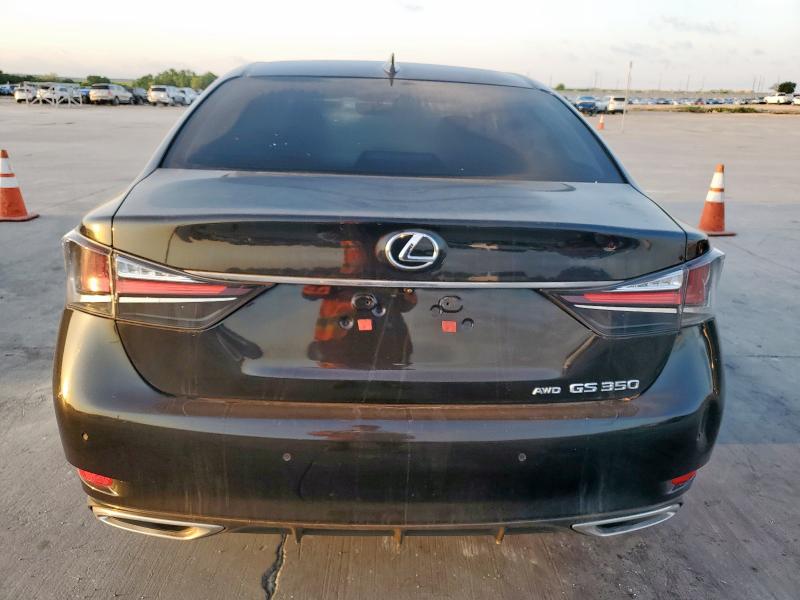 JTHCZ1BL0GA002236 - 2016 LEXUS GS 350 BLACK photo 6