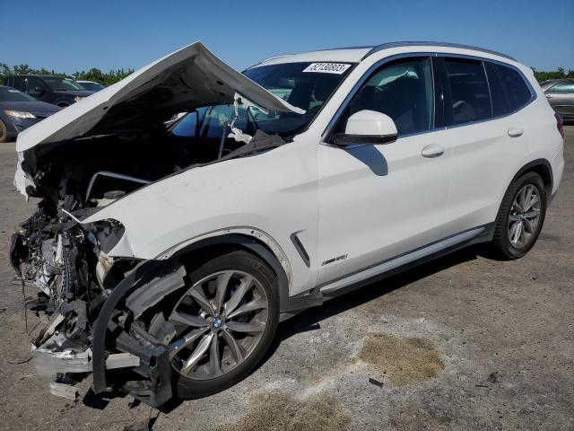 5UXTR9C58JLC79777 - 2018 BMW X3 XDRIVE30I WHITE photo 1