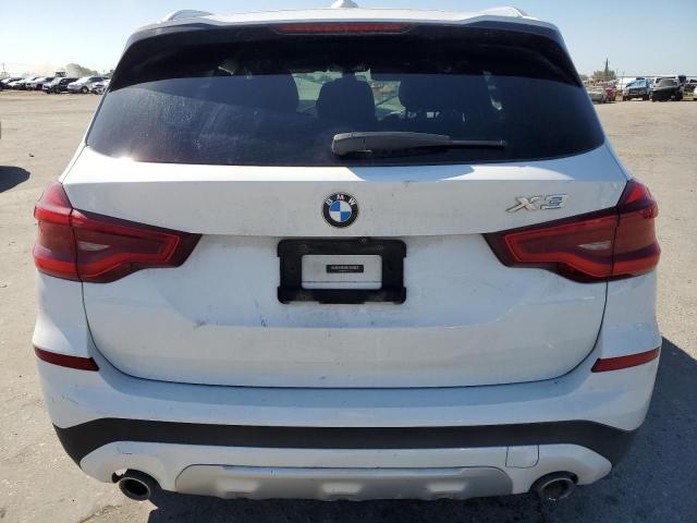 5UXTR9C58JLC79777 - 2018 BMW X3 XDRIVE30I WHITE photo 6