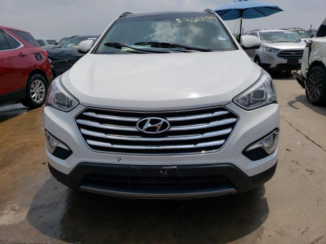 KM8SR4HF2DU010067 - 2013 HYUNDAI SANTA FE LIMITED WHITE photo 5