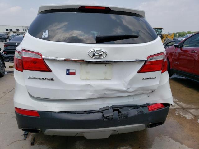 KM8SR4HF2DU010067 - 2013 HYUNDAI SANTA FE LIMITED WHITE photo 6