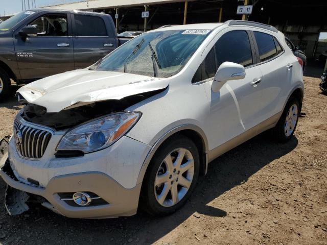 KL4CJDSB7FB214555 - 2015 BUICK ENCORE PREMIUM WHITE photo 1