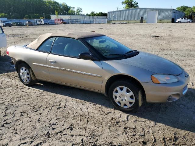 1C3EL45R32N183187 - 2002 CHRYSLER SEBRING LX GOLD photo 4