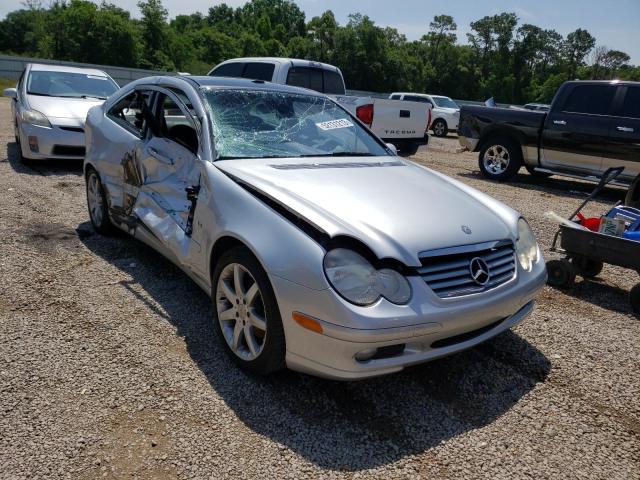 WDBRN40J24A543292 - 2004 MERCEDES-BENZ C 230K SPORT COUPE SILVER photo 4