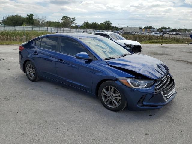 5NPD84LF5JH293061 - 2018 HYUNDAI ELANTRA SEL BLUE photo 4