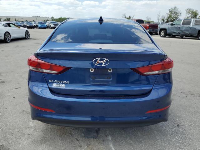 5NPD84LF5JH293061 - 2018 HYUNDAI ELANTRA SEL BLUE photo 6