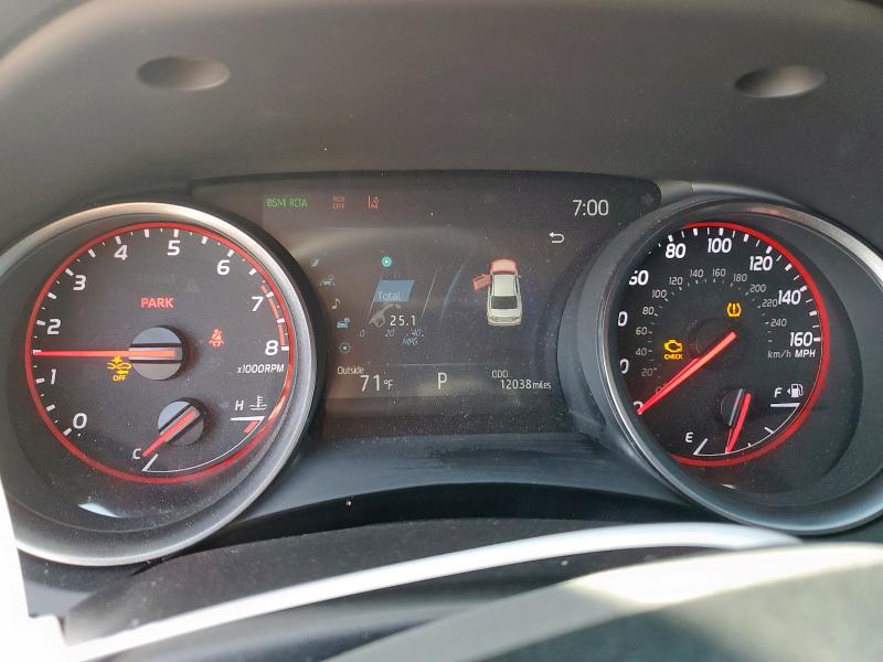 4T1K61AK1NU071765 - 2022 TOYOTA CAMRY XSE Rojo foto 9