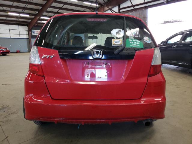 JHMGE8G38BS012224 - 2011 HONDA FIT RED photo 6