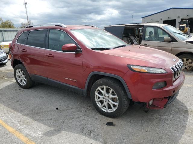 1C4PJLCS3EW249651 - 2014 JEEP CHEROKEE LATITUDE MAROON photo 4