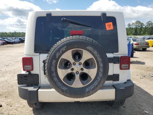 1C4AJWBG6HL641341 - 2017 JEEP WRANGLER SAHARA WHITE photo 6