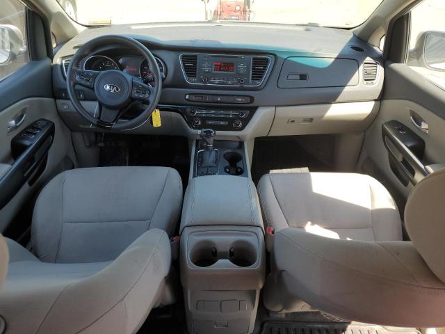 KNDMA5C15F6020749 - 2015 KIA SEDONA L SILVER photo 8