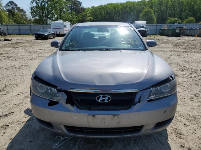 5NPET46C98H392111 - 2008 HYUNDAI SONATA GLS SILVER photo 5