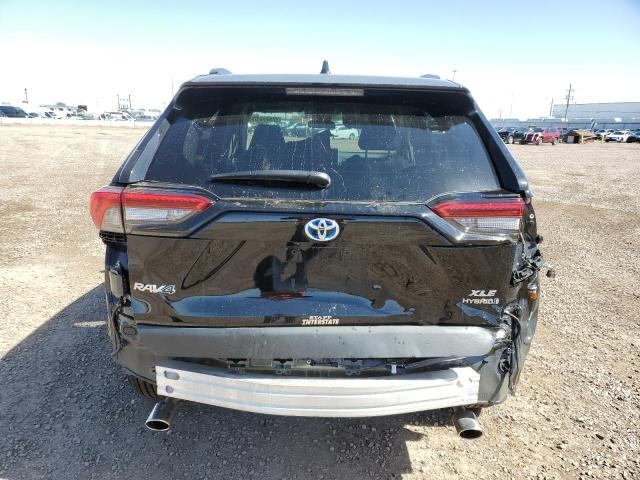 4T3RWRFV0RU152978 - 2024 TOYOTA RAV4 XLE BLACK photo 6
