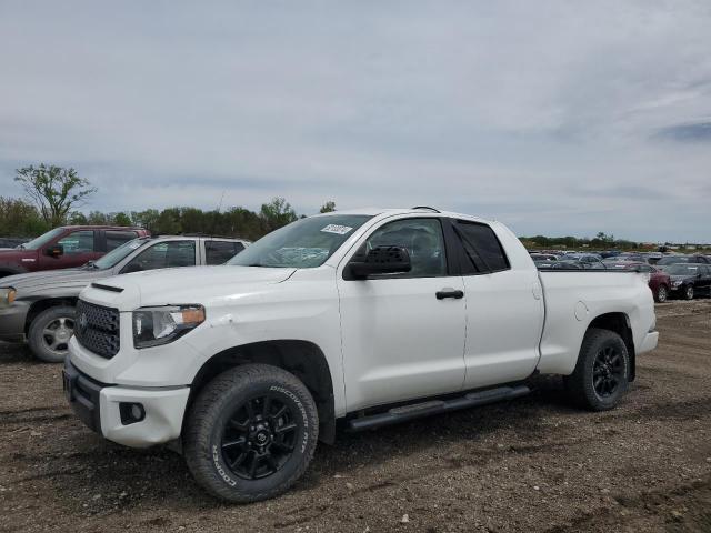 5TFUW5F17KX841255 - 2019 TOYOTA TUNDRA DOUBLE CAB SR/SR5 WHITE photo 1