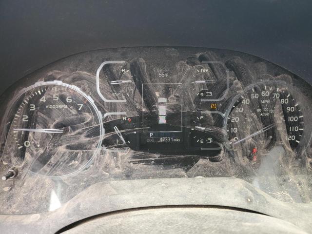 5TFUW5F17KX841255 - 2019 TOYOTA TUNDRA DOUBLE CAB SR/SR5 WHITE photo 9