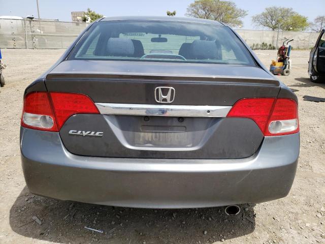 19XFA1F69AE070503 - 2010 HONDA CIVIC LX-S Gris photo 6