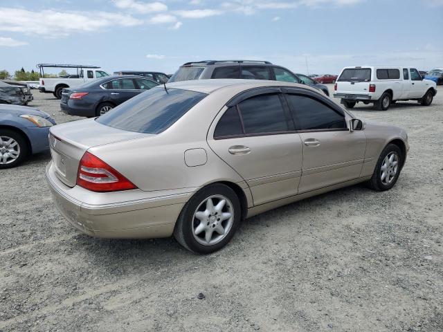 WDBRF61J01F121706 - 2001 MERCEDES-BENZ C 240 TAN photo 3