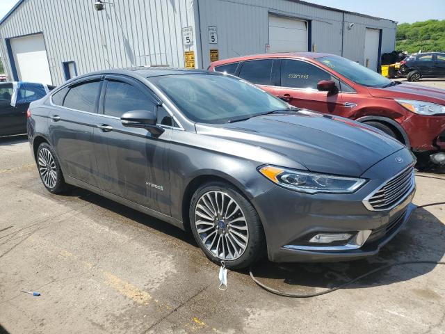 3FA6P0LU0HR250330 - 2017 FORD FUSION SE HYBRID GOLD photo 4