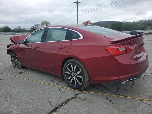 1G1ZG5ST6PF207578 - 2023 CHEVROLET MALIBU RS წითელი ფოტო 2