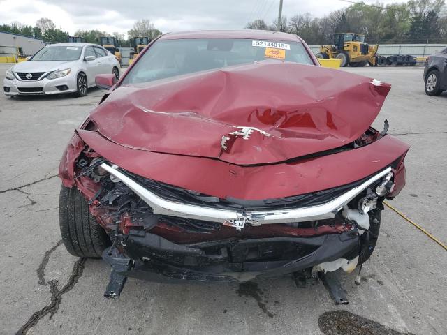 1G1ZG5ST6PF207578 - 2023 CHEVROLET MALIBU RS წითელი ფოტო 5