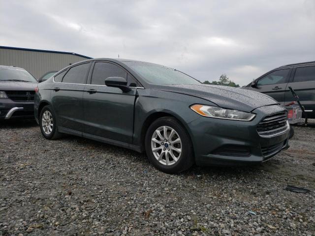 3FA6P0G73GR169793 - 2016 FORD FUSION S GREEN photo 4