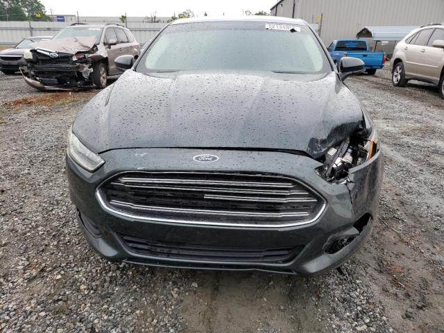 3FA6P0G73GR169793 - 2016 FORD FUSION S GREEN photo 5