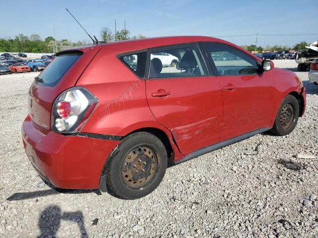 5Y2SL67049Z441700 - 2009 PONTIAC VIBE RED photo 3